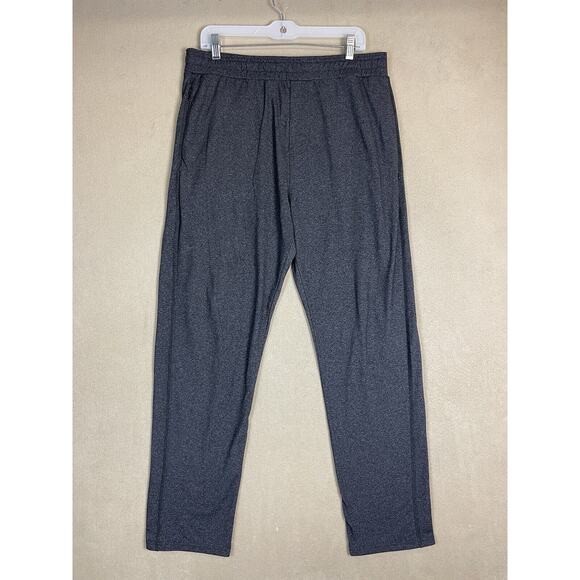 Public Rec Pants Mens 36/32 Gray Jogger Sweatpants Pockets Tapered Adult